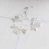 Ancient-style Diy headwear materials, handcrafted hairpins, step shaking accessories, pendants, color-preserving electroplated cast copper lotus accessories Specification image